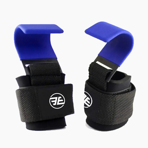 ELIXE SPORTS Adjustable U-Shaped Wrist Support Hook Loop Closure Non-Slip Basic Protection Blue Black EVA Material <b>Weight</b> - Product Image 1