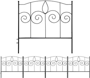 Hot Selling Modern Retro Metal Lawn Border Edging Outdoor Garden Iron Ornament with Stylish Landscape Design - Product Image 6