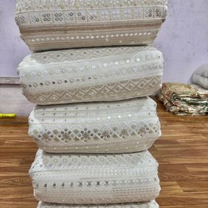 Tissu brodé de qualité supérieure pour vêtements de mode féminine, vêtements de créateurs, robes de soirée, kaftans, abayas, vêtements de mariée - Product Image 6