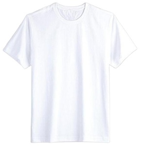 เสื้อยืดแขนสั้นสีขาวคุณภาพสูง ผ้าฝ้าย 100% ทรงปกติ สำหรับผู้ชาย - Product Image 1