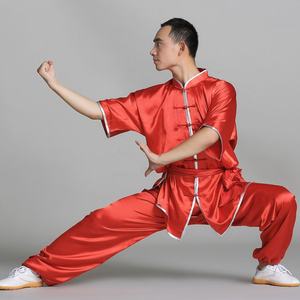 Tenue de Kung Fu Personnalisable Légère et Durable Extensible pour l'Entraînement aux Arts Martiaux Séchage Rapide Respirante pour Hommes et Femmes - Product Image 2