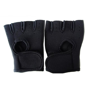 Gants d'entraînement pour hommes Comfort Geo Brothers en vinyle léger et respirant avec protection complète de la paume et fermeture à boucle pour la musculation - Product Image 6