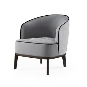 Luxury Fabric Lounge <b>Sofa</b> Chair Modern Designer Seating <b>for</b> Commercial Interiors - Product Image 1