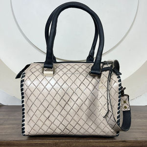 กระเป๋าหนังแท้ทำด้วยมือลายไพ่โป๊กเกอร์เอซเร็วกระเป๋าหนังวัวสลักลายดอกไม้ตะวันตกกระเป๋าสะพายไหล่สีเทอร์ควอยซ์แนววินเทจ - Product Image 5