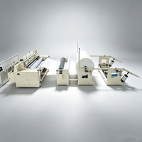 Máquina Rebobinadora de Papel Higiénico Totalmente Automática con Impresión a Color, 150-200m/min, Control PLC para Fábrica de Papel