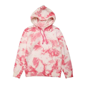 Sweat-shirts à capuche tie-dye pour hommes, respirants et doux, en molleton 100% coton biologique, de haute qualité, avec logo/designs personnalisés, pour adultes, confortables - Product Image 1