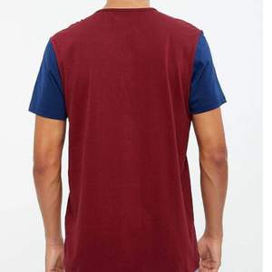 Produits les plus vendus en gros, t-shirt en coton pour homme, sur mesure, avec poche contrastée - Product Image 4