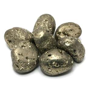 Pierres de pyrite naturelles polies, cristaux de guérison Druzy, artisanat sculpté Feng Shui pour l'énergie, la méditation et la décoration - Product Image 3