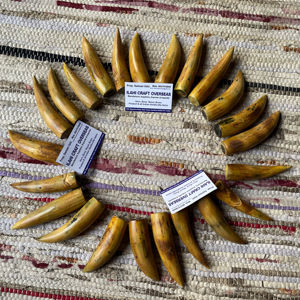 Cuerno de Búfalo Natural Ecológico, Pulido, con Punta Quemada, Rústico, para el Año Nuevo Chino, de Alta Calidad - Product Image 1