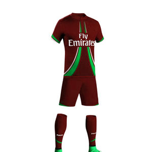 Maillots de football personnalisés pour adultes et enfants, ensemble short et maillot en polyester respirant à séchage rapide, équipement de football - Product Image 4