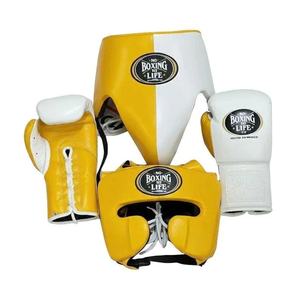 ชุดชกมวยสั่งทำขายส่ง No Boxing No Life ชุดชกมวยแบบ OEM หนังแท้ 100% ชุดฝึกซ้อมน้ำหนักเบาสำหรับมืออาชีพแบบ ODM - Product Image 3