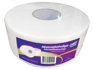 Emballage personnalisé OEM NGUYEN KHANG 1 pli pâte de bois vierge jumbo rouleau de papier hygiénique doux jetable lavable fabriqué au Vietnam - Product Image 5