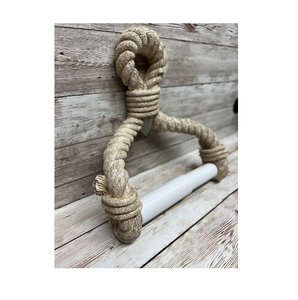 Portarrollos de Papel Higiénico de Cuerda para Baño, Soporte de Pared Artesanal de Alta Calidad - Product Image 5