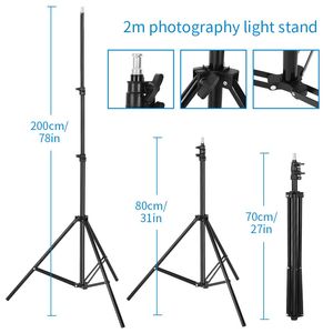 Kit Illuminazione Softbox Bicolore 50x68 cm Attrezzatura Studio Fotografico Attacco E27 2x5500K Luminosità Istantanea Risparmio Energetico Li - Product Image 2