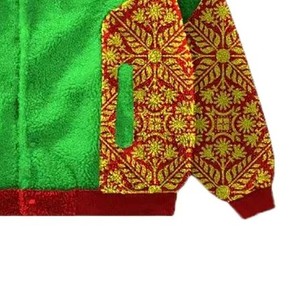 Genuine <b>Leather</b> Sleeve Varsity <b>Jacket</b> Men Embroidered Letterman OEM ODM Sample Service Available - Product Image 6