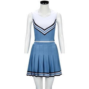 Ensemble d'uniformes de pom-pom girls professionnels avec logo personnalisé – Coutures durables pour les compétitions scolaires et les événements de cheerleading - Product Image 5