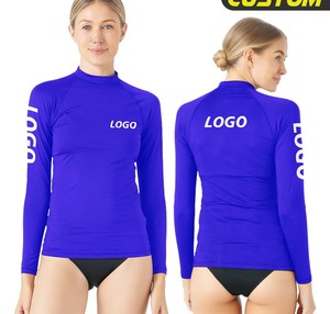 Camiseta de Manga Larga para Mujer STYX SPORTS, Protección UPF50+, Secado Rápido, Antibacteriana, Ecológica, 100% Poliéster, para Surf, Playa y Deportes Acuáticos - Product Image 1