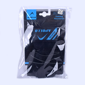 Custom Half-finger Gym Fitness Gloves <b>Foam</b> <b>Padding</b> Bodybuilding Training Palm Protection Cross-fit Weightlifting Unisex workout - Product Image 6
