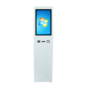 <strong>17</strong> 27-Inch <strong>Touch</strong> <strong>Screen</strong> Self-Service Order Kiosks QR Reader Floor Standing Printer for Restaurants for Payment SDK Included