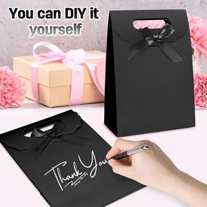 Set di 4 Sacchetti Regalo di Media Dimensione 7 X 4 X 10 Pollici con Manici per Feste, Compleanni, Matrimoni e Altre Occasioni - Product Image 3