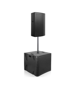Factory Custom Subwoofer System 18 Inch Passive Subwoofer with Plywood Enclosure Heavy Duty Casters Wholesale - Product Image 3
