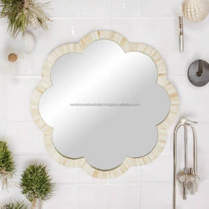 กรอบกระจกติดผนังแบบฝังรูปกระดูกหรูหราทันสมัยการออกแบบอาร์ตเดคโคที่สวยงามสำหรับทุกพื้นที่ - Product Image 2