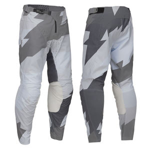 Pantalon de motocross avec panneaux renforcés, équipement de conduite durable, coupe flexible, tissu protecteur, personnalisation du logo et du design. - Product Image 1