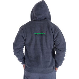 Chaqueta con capucha y cuello alto para hombre, con cremallera completa, a prueba de tormentas, capa exterior gruesa, forro polar, uniforme activo. - Product Image 3