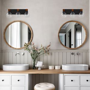 Applique da Bagno Nere con Grado di Protezione IP44, Controllo a Interruttore, Certificate ETL - Product Image 4