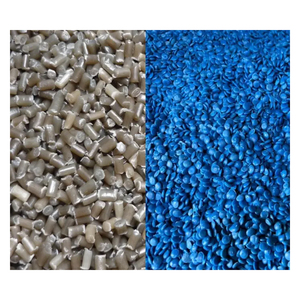 Granulés de polyéthylène HDPE recyclé haute densité de qualité film, bleu thé, pour la fabrication d'emballages flexibles - Product Image 3