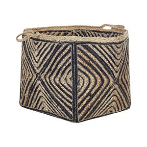 Eco Friendly Jute Storage Bins – Natural Fiber Organizer for Closet, <b>Laundry</b> and Home Decoration - Product Image 1