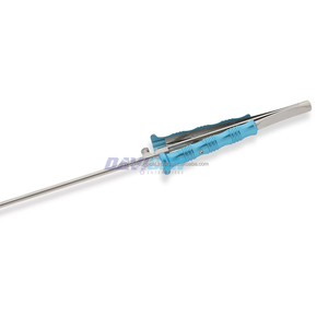 Tijeras con Cuchillas Anguladas de 125°, Eje Manual de 5 mm, Longitud de Trabajo de 6.75'' (17 cm), Mango de Compresión, Acero Inoxidable, 11.75'' (30 cm) - Product Image 4
