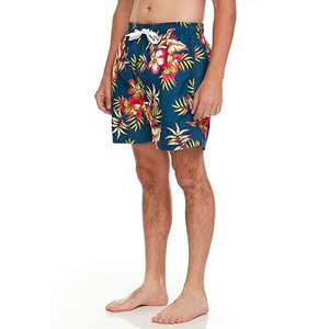 Pantalones cortos de baño para hombre, ropa de baño informal, pantalones cortos ligeros de secado rápido para nadar, playa y actividades de vacaciones - Product Image 1