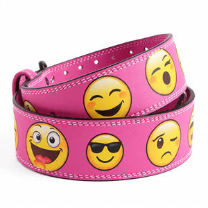 Ceintures en cuir Anime pour haltérophilie, entraînement de dos, pompes et fitness - Product Image 4