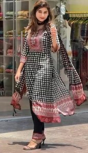 Vente chaude vêtements traditionnels indiens et pakistanais de qualité supérieure disponibles Style Bollywood Salwar Kameez - Product Image 3