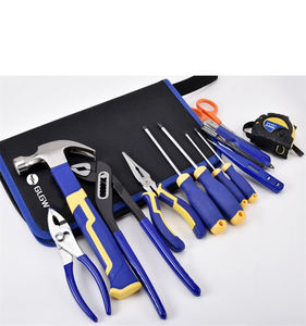 12 Stück Haushalts hardware Home Kleine Geschenk hardware Tragbare Segeltuch tasche Handwerkzeug set Hochwertiger Box mechaniker - Product Image 4