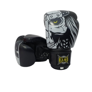 Gants de boxe en cuir PU personnalisés professionnels de qualité supérieure évacuant l'humidité réglable pour la fermeture pour les arts martiaux Muay Thai - Product Image 6