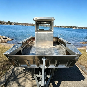 Yate YAMANE de 9m (30 pies), Embarcación de Desembarco de Aluminio Soldado con Cabina Cerrada, <span class=keywords><strong>Barco</strong></span> de Trabajo en Venta - Product Image 2