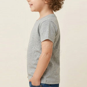 Camisetas de Alta Calidad para Niños, Lavadas, de Tela de Algodón Suave, Cómodas para Uso Diario, para la Escuela, Jugar y Actividades al Aire Libre - Product Image 5