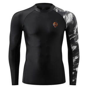 Camiseta de Compresión de Manga Larga para Hombre, Transpirable, Ligera, de Secado Rápido, para Boxeo, MMA, Running y Entrenamientos - Product Image 1