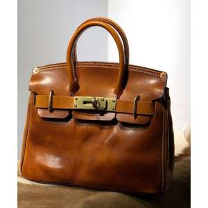 Sacs à main de luxe en cuir véritable pour femmes, style occidental, imperméables, écologiques, avec fermeture éclair, vente en gros - Product Image 1