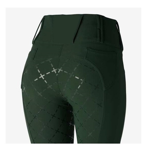 High Quality 4-way Stretch Horse Riding Breeches <b>Leggings</b> Tights <b>Equestrian</b> Wear Pants on Technical Fabric with Soft Feel - Product Image 4