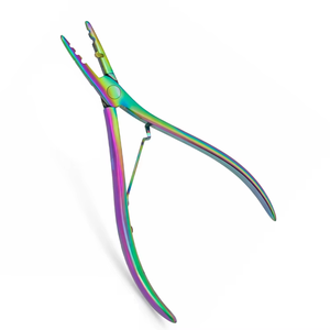 Gold Hair Extension <b>Pliers</b> Metal <b>Tool</b> for Installation and Removal Professional Salon Use| Professional Durable Salon Commercial - Product Image 1