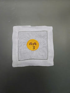 Hand embroidered coaster. European export goods. We accept orders in large quantities. - Product Image 4