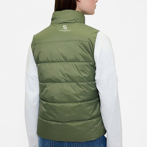 Custom <b>Women's</b> Lightweight Puffer <b>Vest</b> Packable Sleeveless Winter Jacket Breathable Polyester Filling Wholesale <b>Down</b> Label <b>Vest</b> - Product Image 2