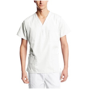Uniforme de enfermera transpirable para salón de belleza, uniforme de moda ajustado, Top Scrub, ropa de verano, bata de laboratorio, Balneario, Hospital, novedad - Product Image 4