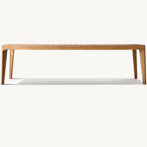 Mesa rectangular duradera y de gran venta, adecuada para uso en exteriores, buena y duradera, con un diseño moderno y sencillo. - Product Image 3