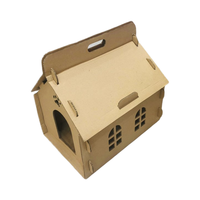Großhandel Wellpappe Cat Scratcher House Karton Tragbares Katzen haus für Katzen unterhaltung und Unterstand aus Vietnam