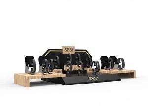 ที่ตั้งโชว์นาฬิกาอะคริลิคใสทันสมัยออกแบบมาสำหรับเคาน์เตอร์ค้าปลีกใช้สำหรับนาฬิกาและสมาร์ทวอทช์ - Product Image 4