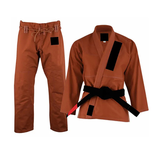 Kimono de BJJ Verde Oliva para Hombre, 100% Algodón, Corte Regular, Transpirable, Ropa de Artes Marciales, Talla Adulto - Product Image 5